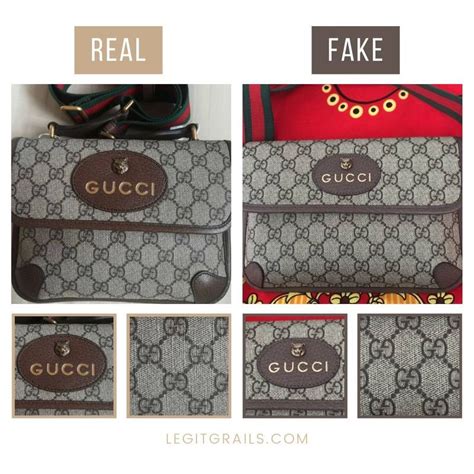 how can you tell a real gucci bag from fake|knock off gucci disney purse.